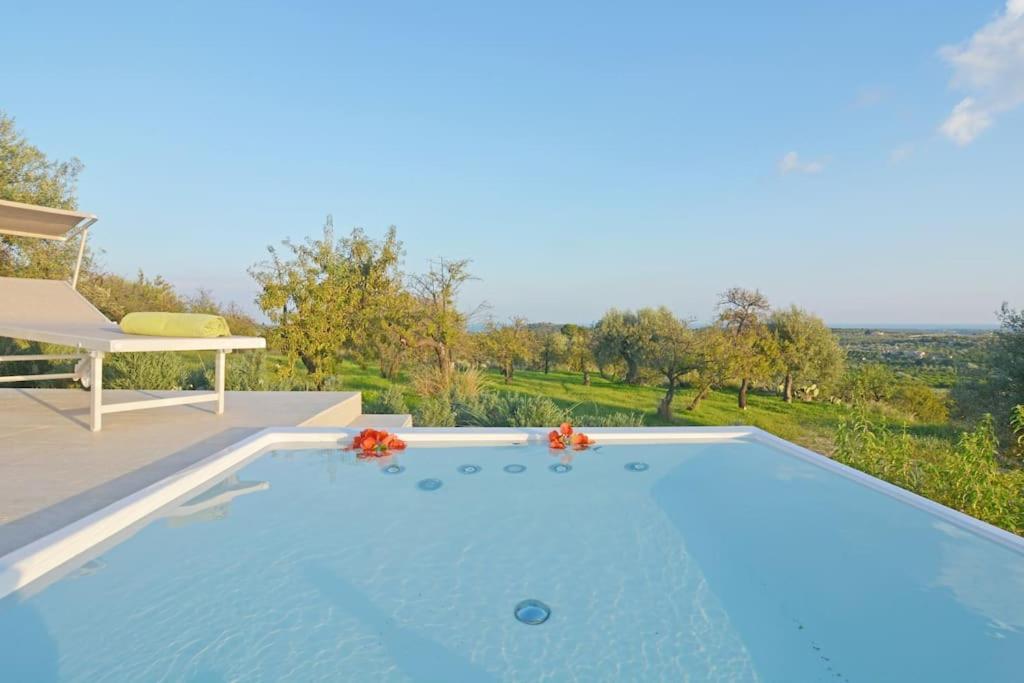 Villa Pettegola Tenuta Il Cavaliere Di Italia Noto- Vista Mare Mini Piscina Idromassaggio Exteriör bild